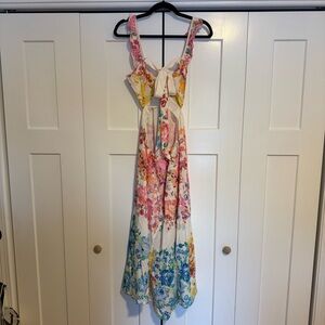 Floral Multicolor Maxi Dress